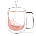 Питьевая посуда прозрачные стеклянные кофейные чашки